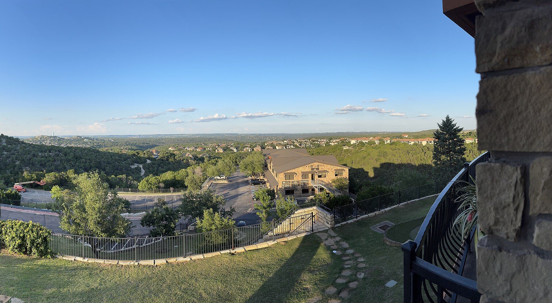 View of Steiner Ranch from The Grove restaurant